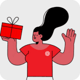 Welcome e birthday gift